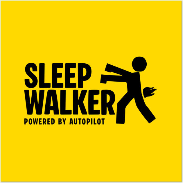 SLEEPWALKER Wall Art by Fabrik