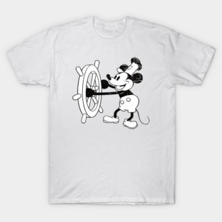 Vintage Steamboat Willie T-Shirt