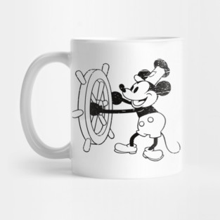 Vintage Steamboat Willie Mug