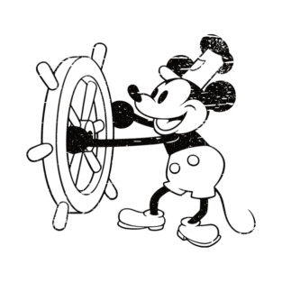 Vintage Steamboat Willie T-Shirt
