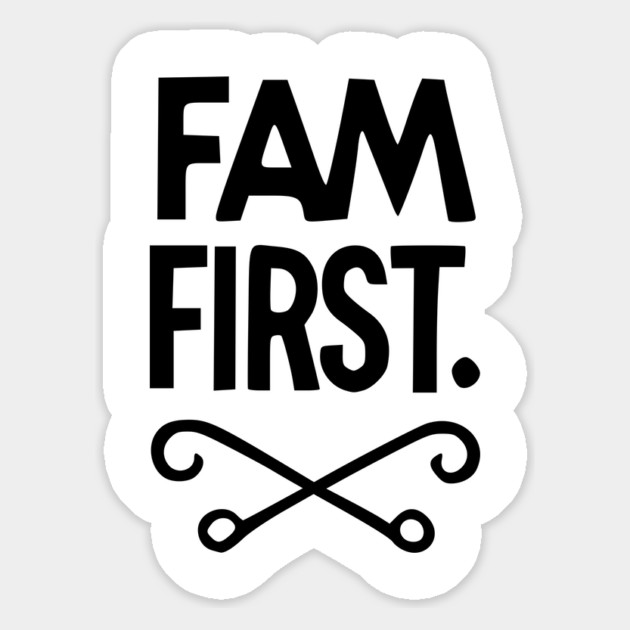 Fam First Magnet by Frank Ring