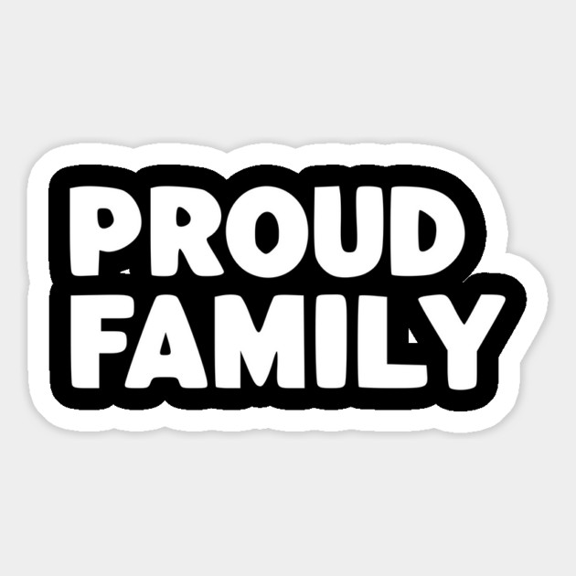 Proud Family Magnet by Frank Ring