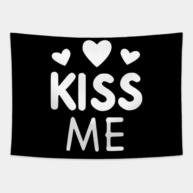 Kiss Me Tapestry by Frank Ring