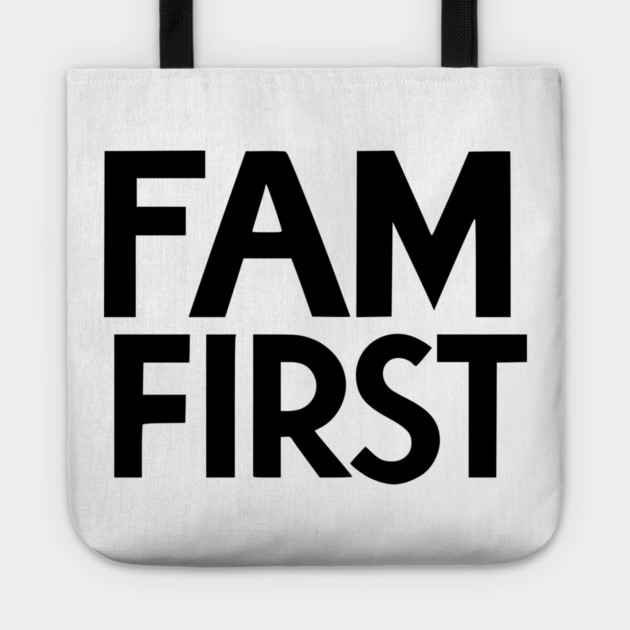 Fam First Tote by Frank Ring