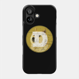 Dogecoin Vintage Phone Case