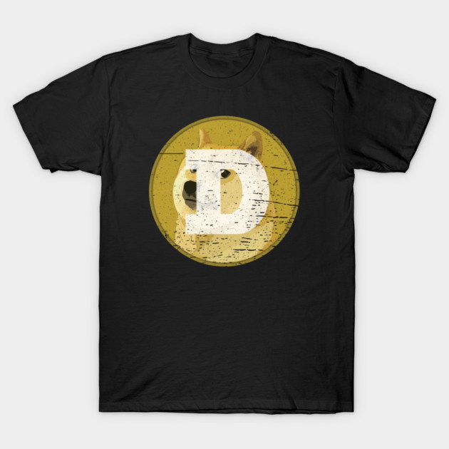 Dogecoin Vintage T-Shirt by Retro Remnant 