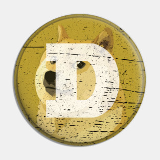 Dogecoin Vintage Pin
