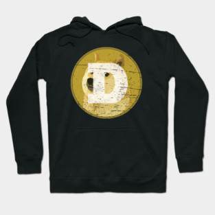 Dogecoin Vintage Hoodie