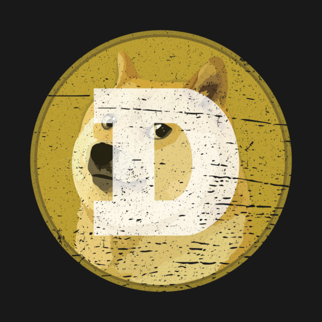 Dogecoin Vintage by Retro Remnant 