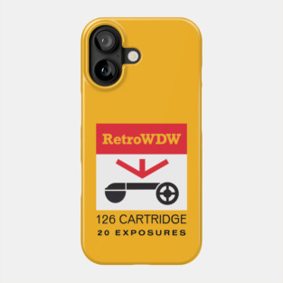 RetroWDW 126 Film Phone Case