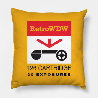 RetroWDW 126 Film Pillow