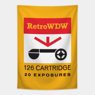 RetroWDW 126 Film Tapestry