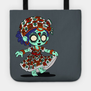 Cute West African Zombie Tote