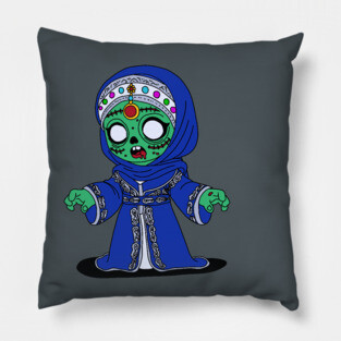 Cute Moroccan Zombie Pillow