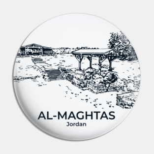 Al-Maghtas - Jordan Pin