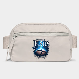 The Name of Jesus is Powerful Globe Bag