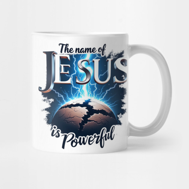 The Name of Jesus is Powerful Globe by Rox