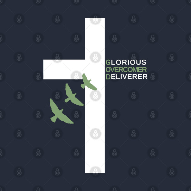 Glorious Overcomer Deliverer Cross by Rox