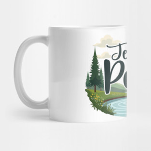 Jesus Gives Peace – Nature Design Mug