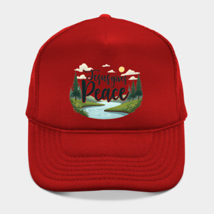 Jesus Gives Peace – Nature Design Hat