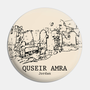 Quseir Amra - Jordan Pin