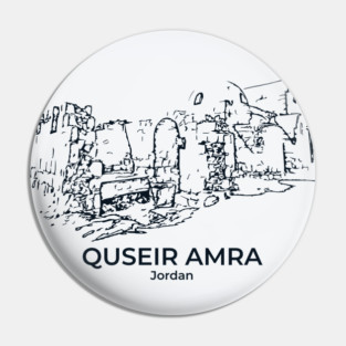 Quseir Amra - Jordan Pin