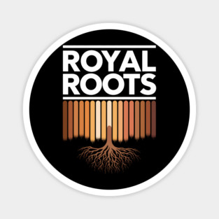 Melanin Roots Afrocentric Magnet