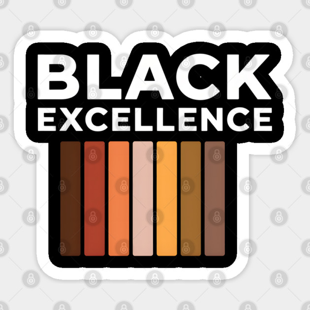 Black Excellence Melanin Shades Afrocentric Sticker by Douglas's Store 2