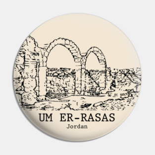 Um er-Rasas - Jordan Pin