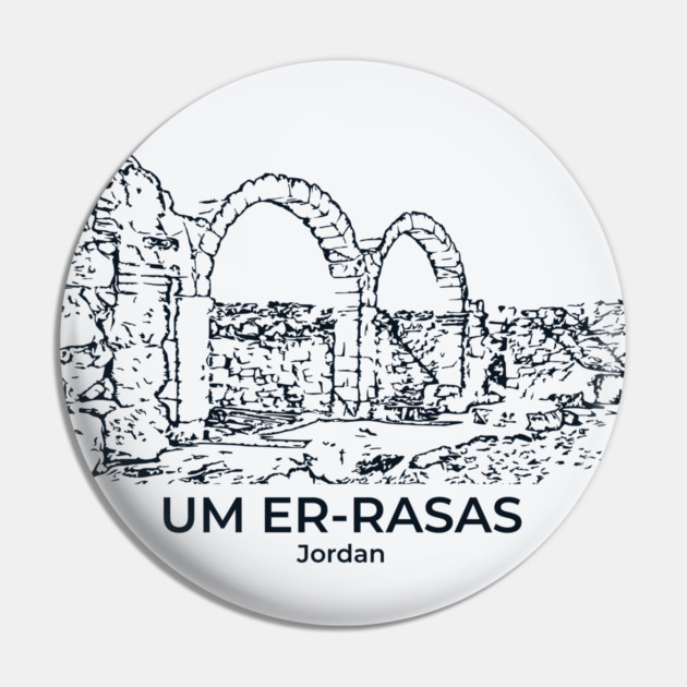 Um er-Rasas - Jordan Pin by Lakeric