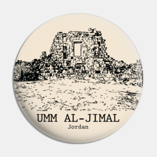Umm Al-Jimāl - Jordan Pin
