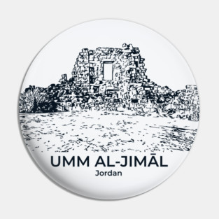 Umm Al-Jimāl - Jordan Pin