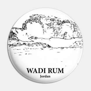 Wadi Rum - Jordan Pin