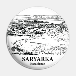 Saryarka - Kazakhstan Pin