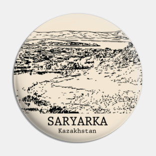 Saryarka - Kazakhstan Pin