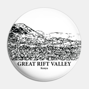 Great Rift Valley - Kenya Pin