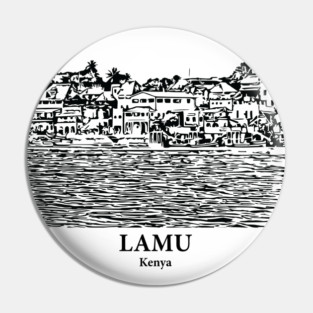 Lamu - Kenya Pin
