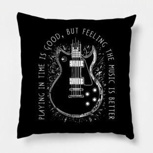 Feel the Music. Beyond the Beat Pillow