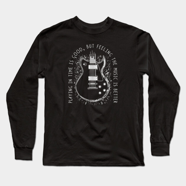 Feel the Music. Beyond the Beat Long Sleeve T-Shirt by filiposwear