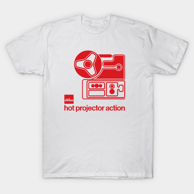RetroWDW Hot Projector Action T-Shirt by RetroWDW