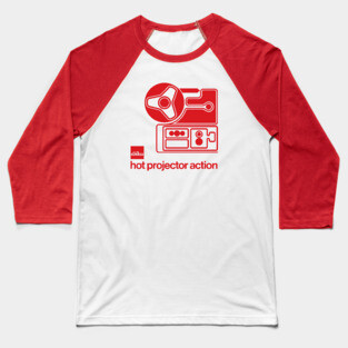 RetroWDW Hot Projector Action Baseball T-Shirt
