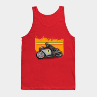 cafe racer mv augusta two Tank Top