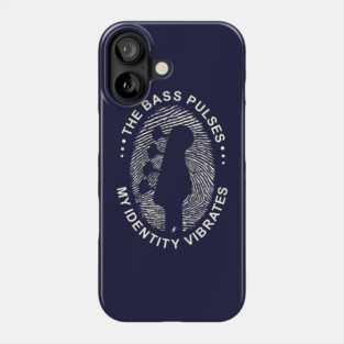 Identity Vibrates. Bass DNA (Dark) Phone Case