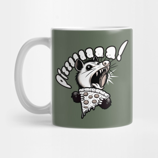 Funny, Possum Pizza Screamer by Kevin's Store 2