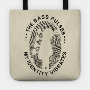 Identity Vibrates. Bass DNA (Light) Tote