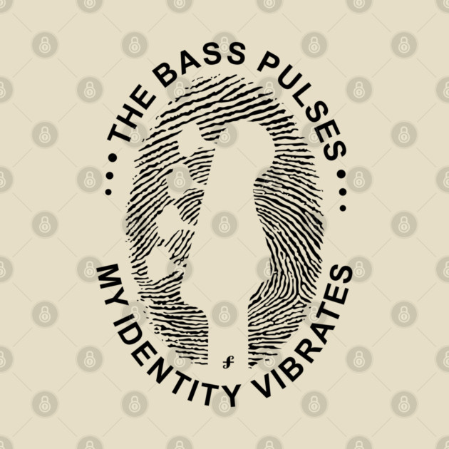 Identity Vibrates. Bass DNA (Light) by filiposwear