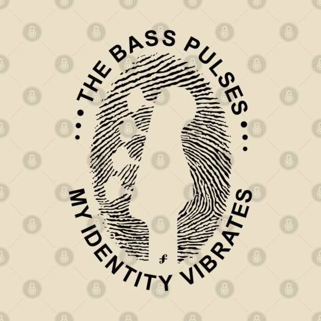 Identity Vibrates. Bass DNA (Light) by filiposwear