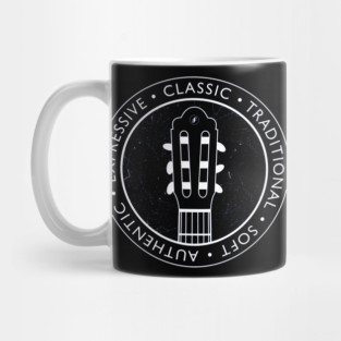 Classical Guitar Vibes. Dark Edition Mug