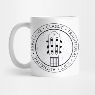 Classical Guitar Vibes. Light Edition Mug