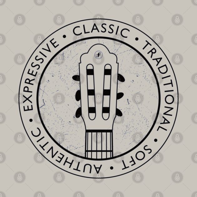 Classical Guitar Vibes. Light Edition by filiposwear